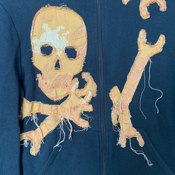 Zip up sweat jacket.  Brooklyn Industries. - Picture 4 of 10